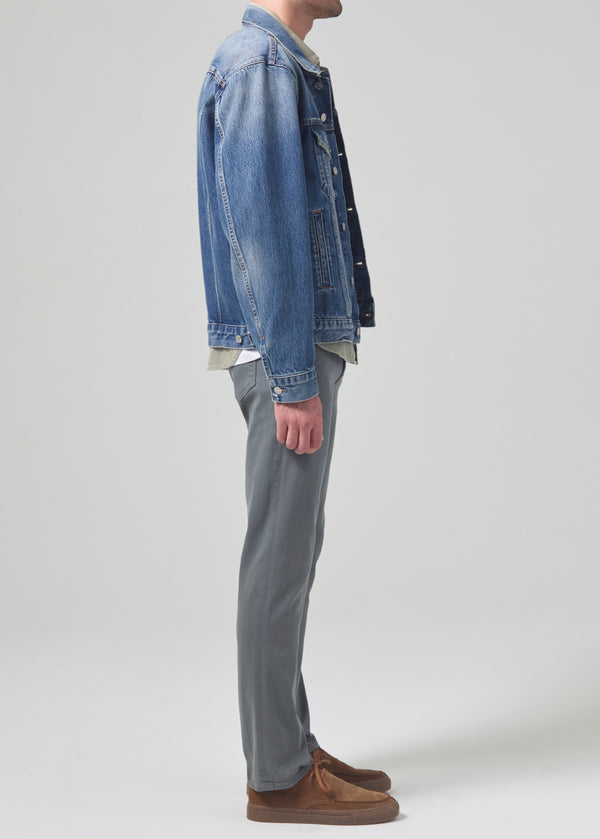 Gold Sign Gage Slim Straight Soft Weft In Arroyo