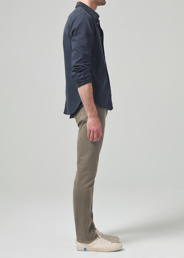 Gold Sign Gage Slim Straight Soft Weft In Froth