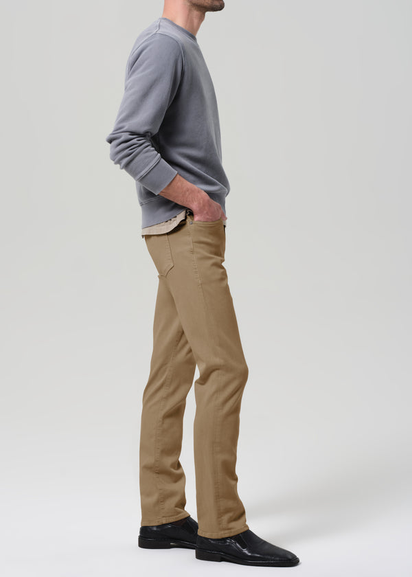 Gold Sign Gage Slim Straight Soft Weft In Heirloom