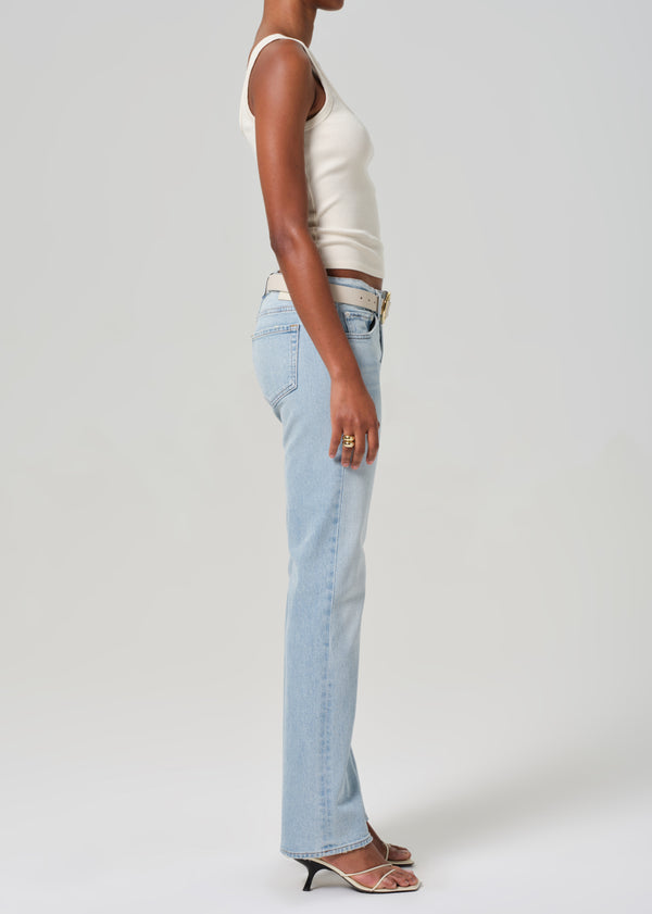 Gold Sign Genova Low Rise Bootcut In Villa