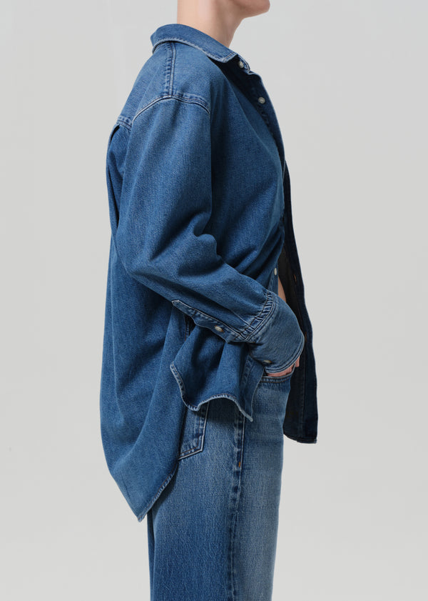 Gold Sign Harris Shirt In Chaya