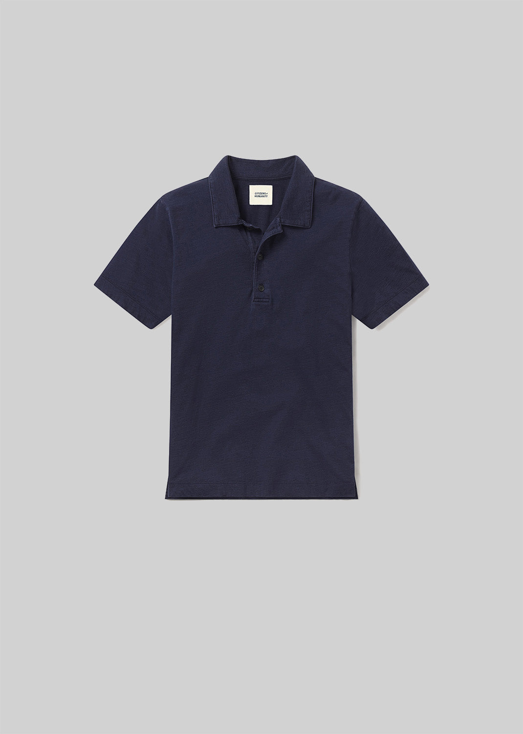 gold sign Himari Polo In Midnight