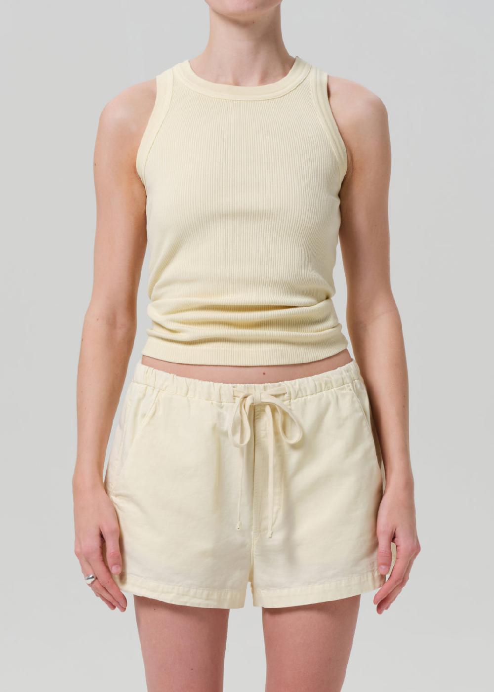 gold sign Isabel Rib Tank In Napoli