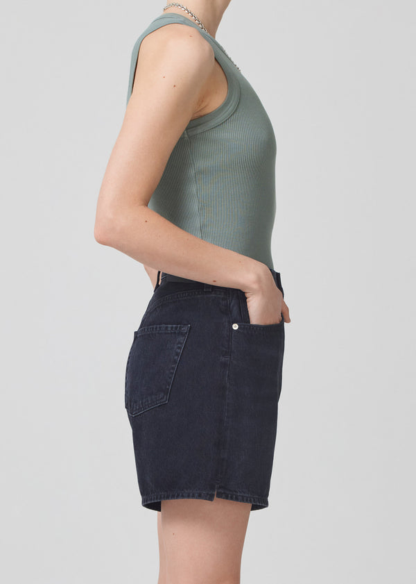 Gold Sign Isabel Rib Tank In Nova