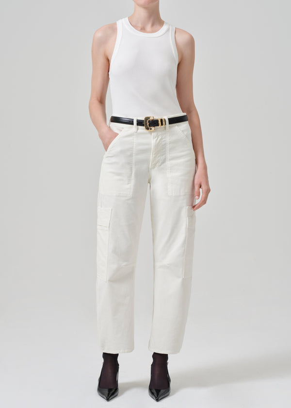 Gold Sign Isabel Rib Tank In Pashmina