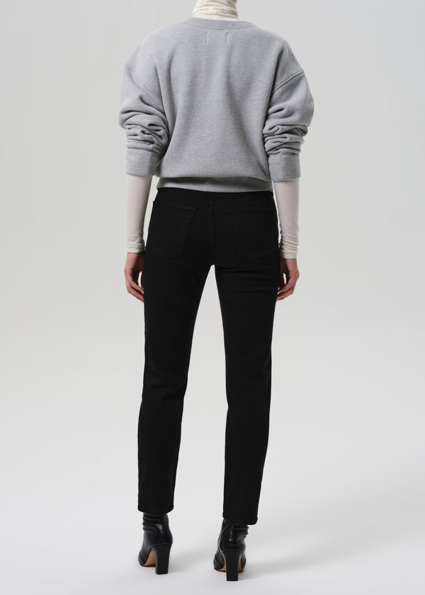 Gold Sign Isola Slim In Plush Black