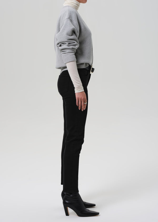 Gold Sign Isola Slim In Plush Black