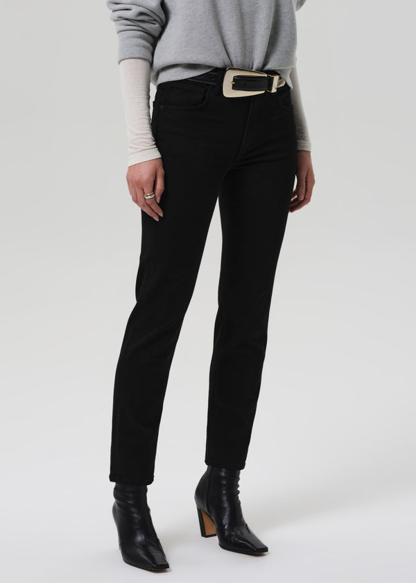 Gold Sign Isola Slim In Plush Black