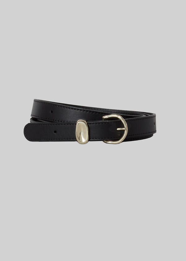 Gold Sign Janessa Leoné Myra Belt In Black