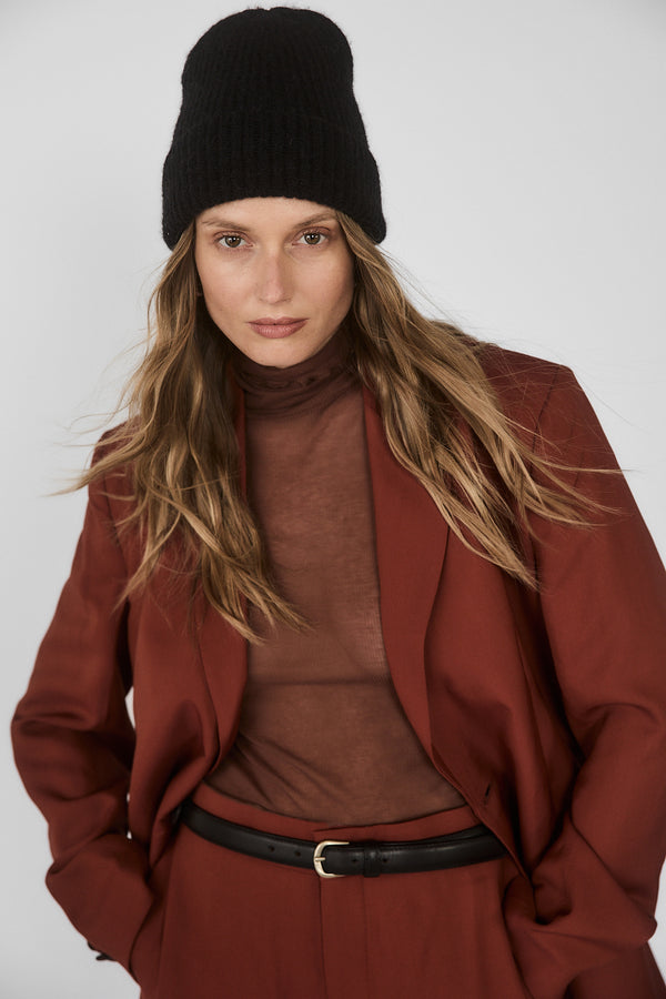 Gold Sign Janessa Leoné Zana Belt In Black