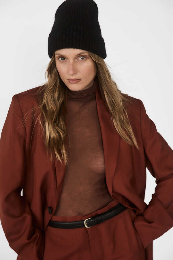 Gold Sign Janessa Leoné Zana Belt In Black