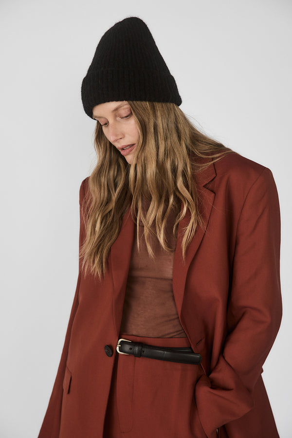 Gold Sign Janessa Leoné Zana Belt In Black