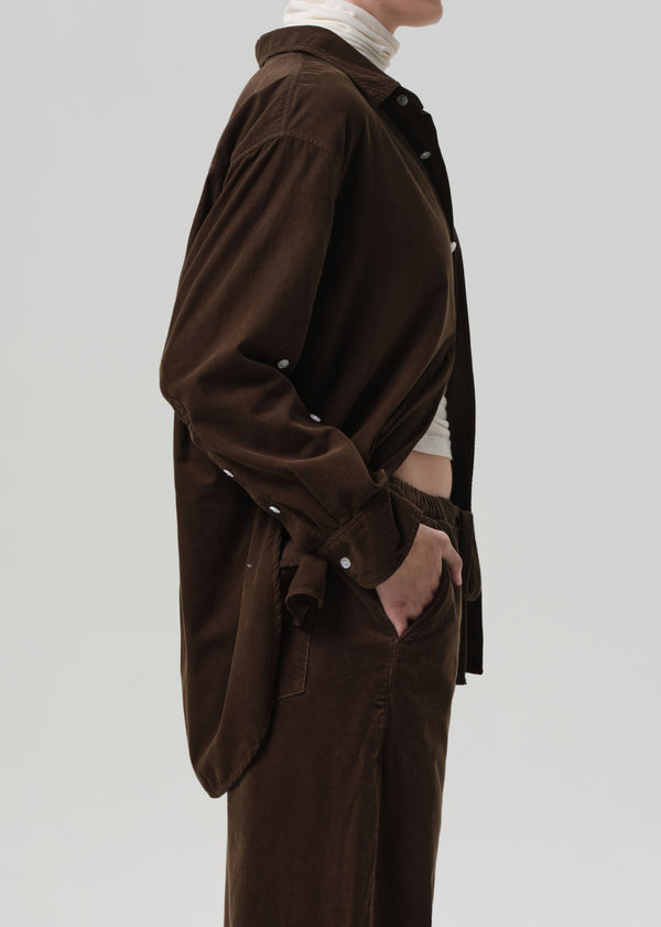 Gold Sign Kayla Shirt Corduroy In Costes