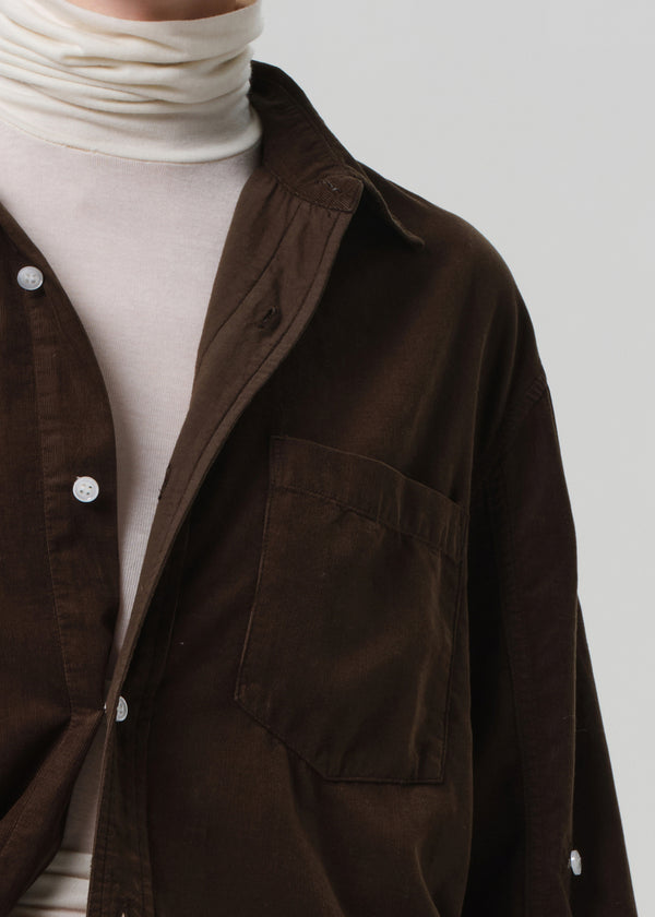 Gold Sign Kayla Shirt Corduroy In Costes