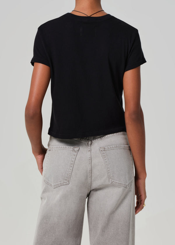 Gold Sign Kyle Tee In Black