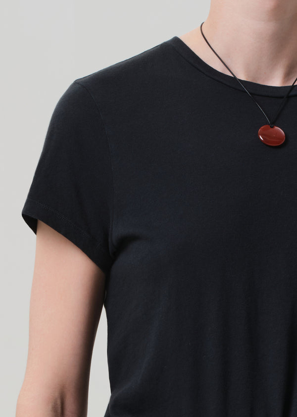 Gold Sign Kyle Tee In Washed Black