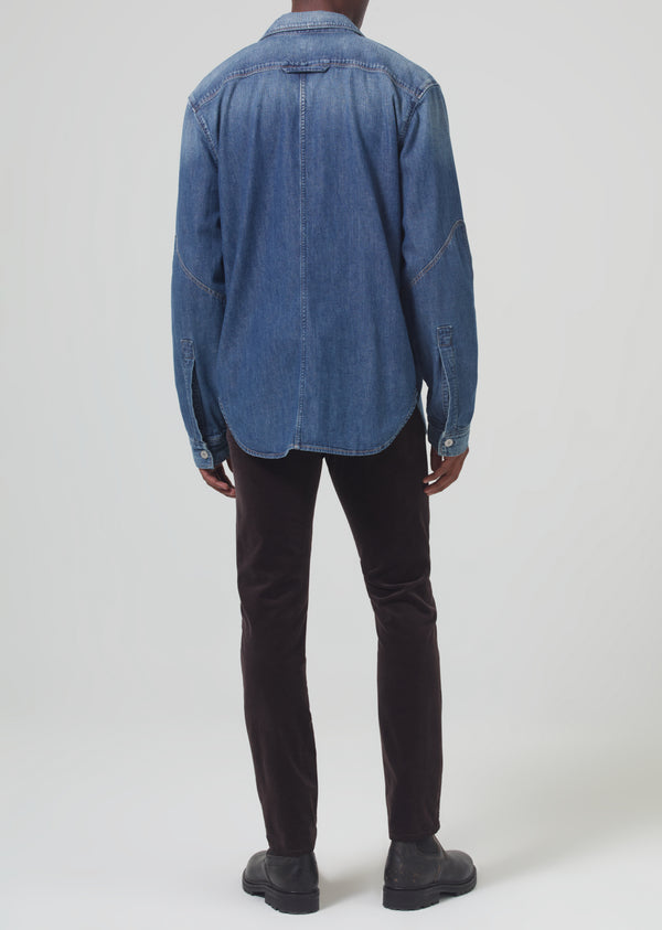 Gold Sign London Tapered Slim Velvet In Barrister