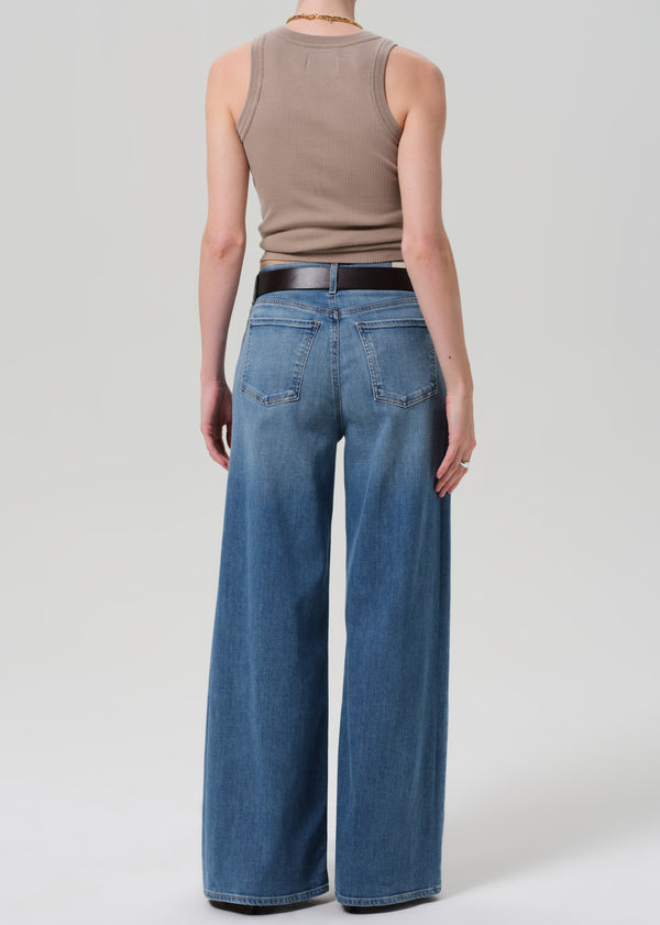 Gold Sign Lyra Long Wide Leg In Bhodi