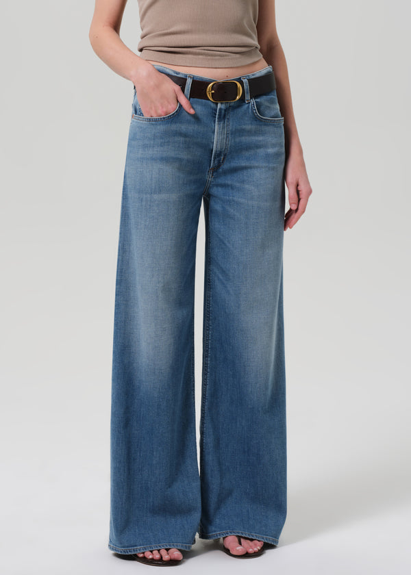 Gold Sign Lyra Long Wide Leg In Bhodi