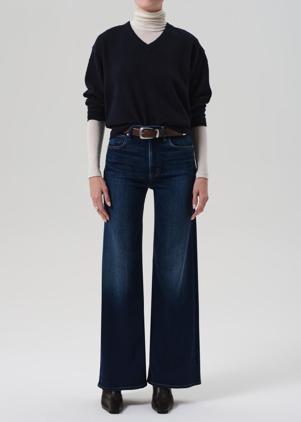 gold sign Lyra Long Wide Leg In Masha