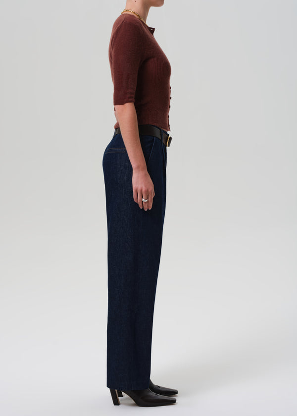 Gold Sign Mallory Straight Trouser In Omni