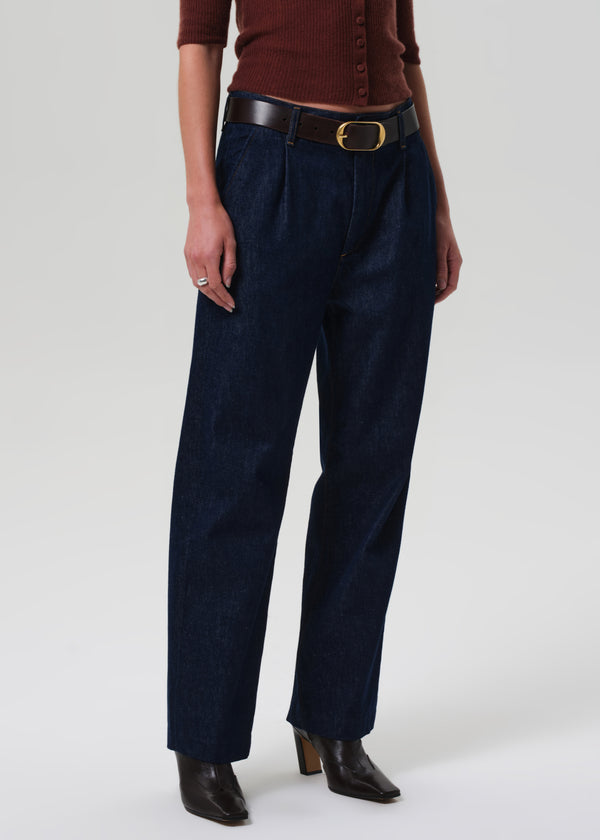 Gold Sign Mallory Straight Trouser In Omni