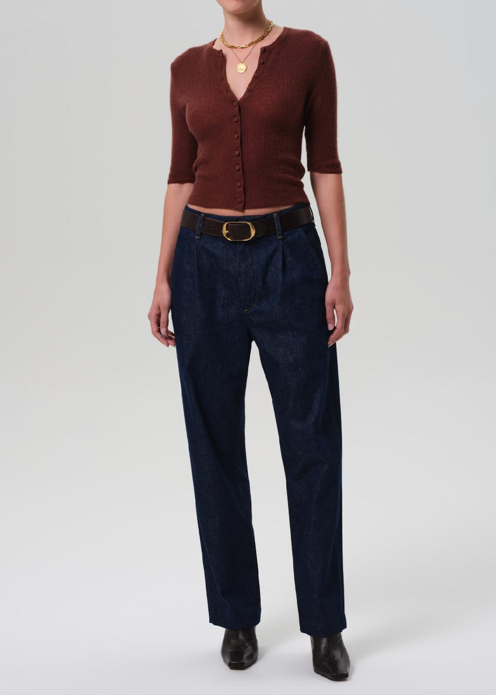 gold sign Mallory Straight Trouser In Omni
