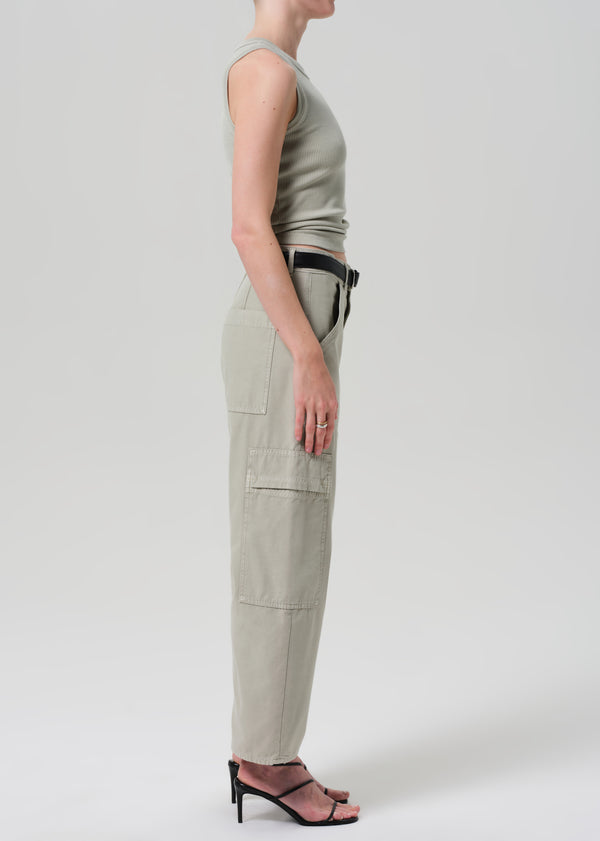 Gold Sign Marcelle Low Slung Easy Cargo In Matcha