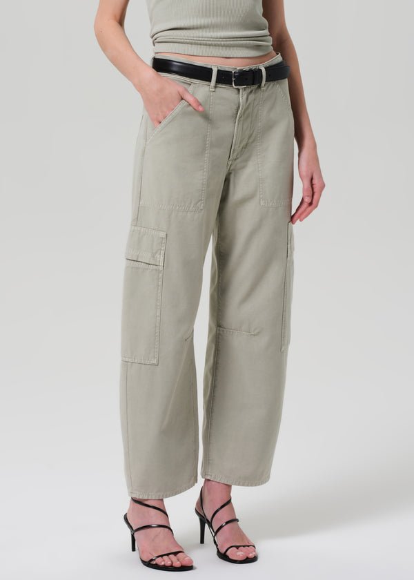 Gold Sign Marcelle Low Slung Easy Cargo In Matcha