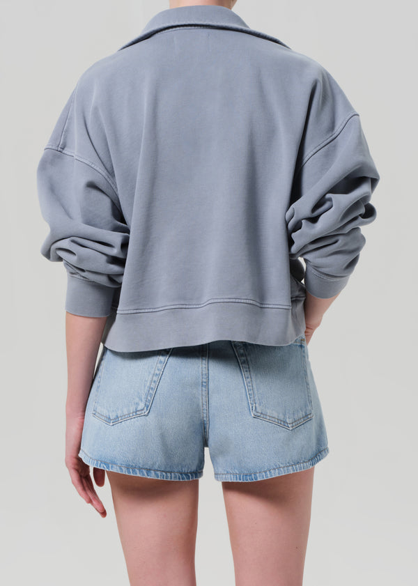 Gold Sign Mirelle Funnel Neck In Hematite