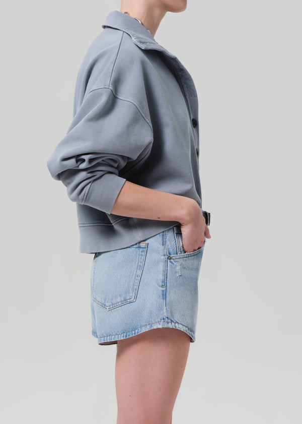 Gold Sign Mirelle Funnel Neck In Hematite