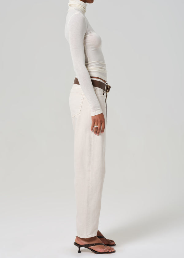 Gold Sign Miro Relaxed Jean In Almondette