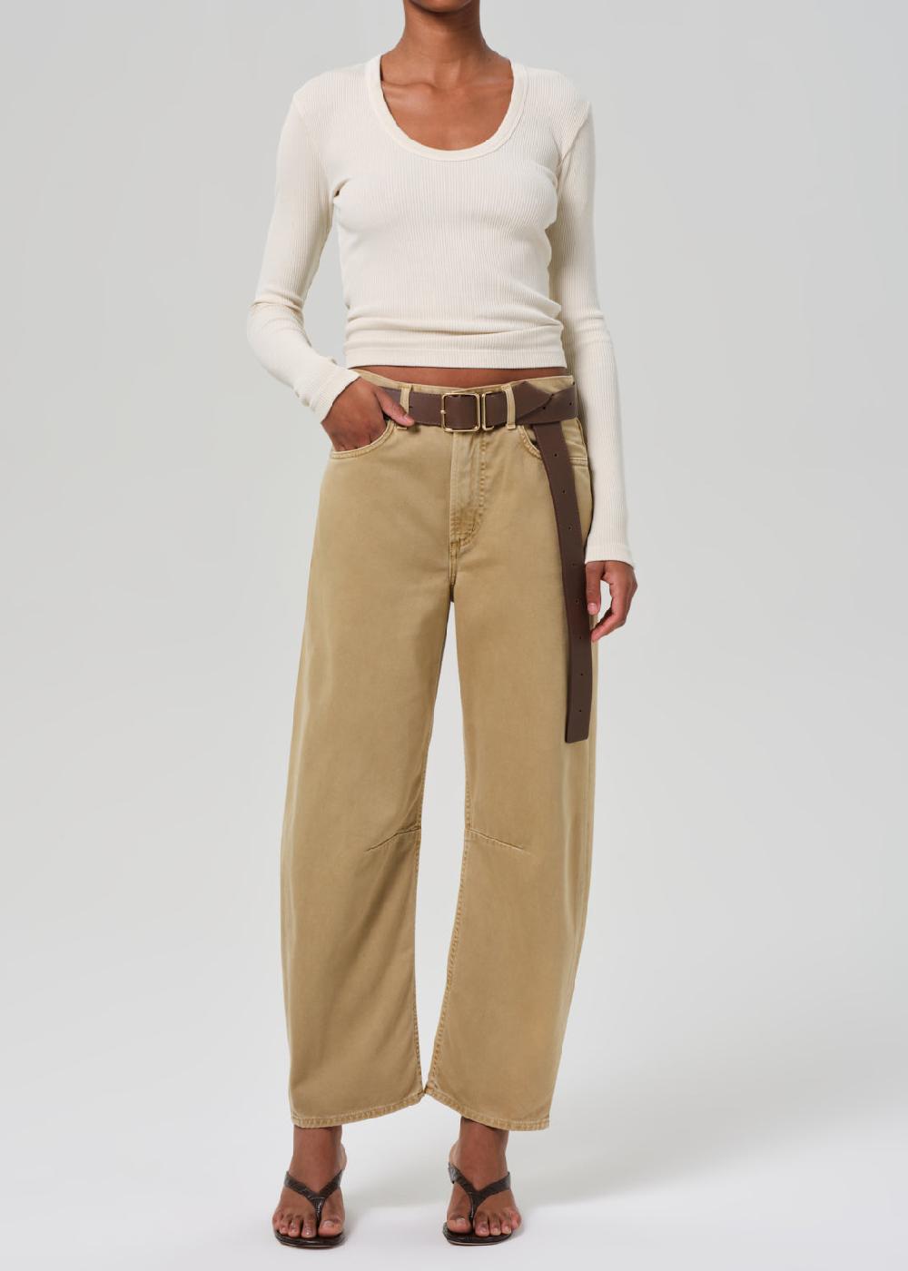 gold sign Miro Relaxed Jean In Heirloom