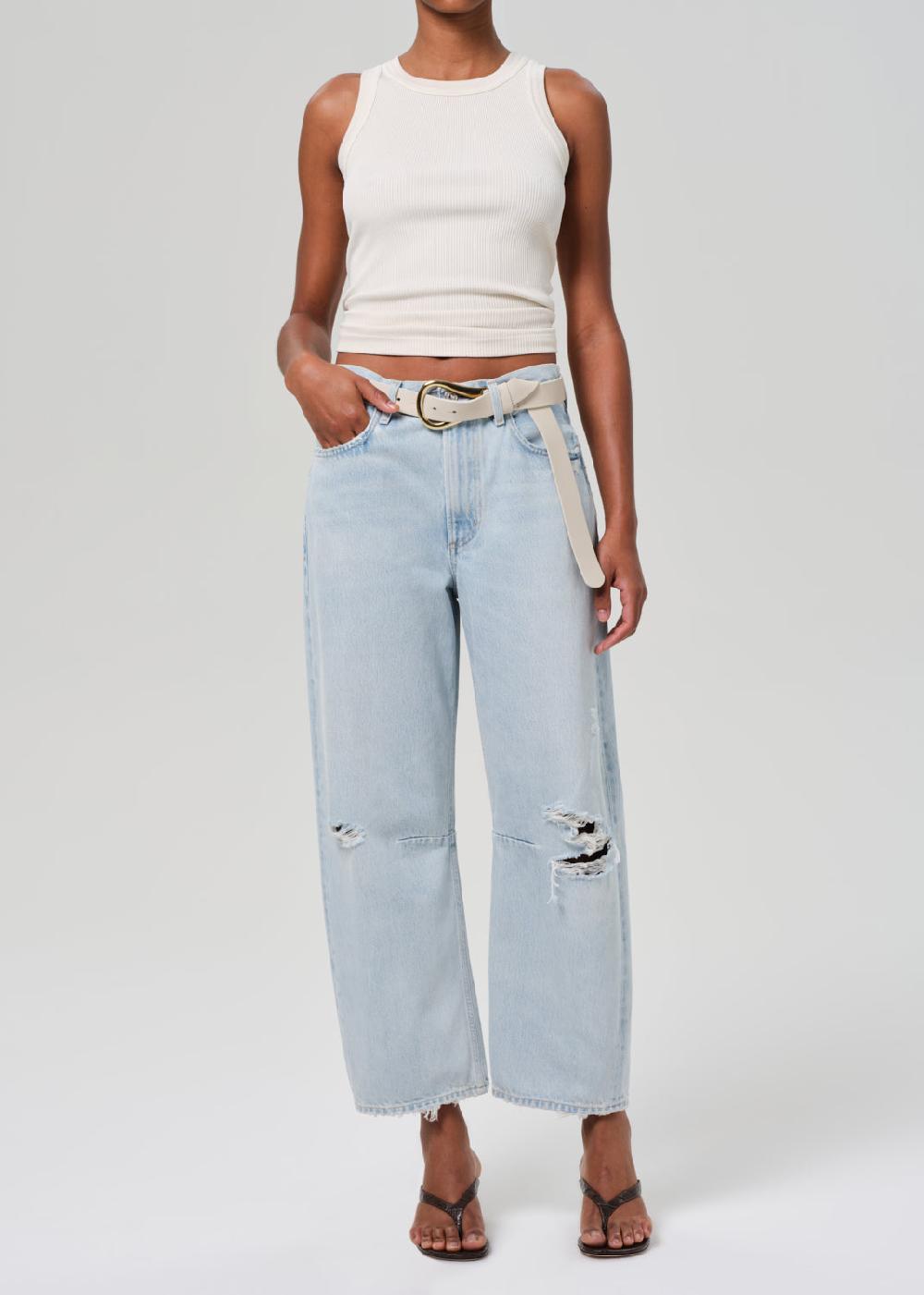 gold sign Miro Relaxed Jean In Liri