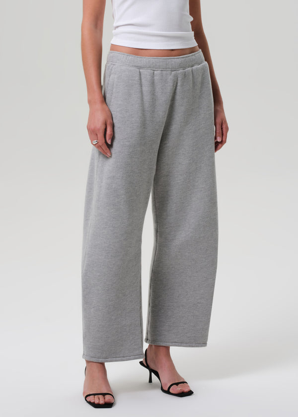 Gold Sign Miro Sweatpant In Heather Grey