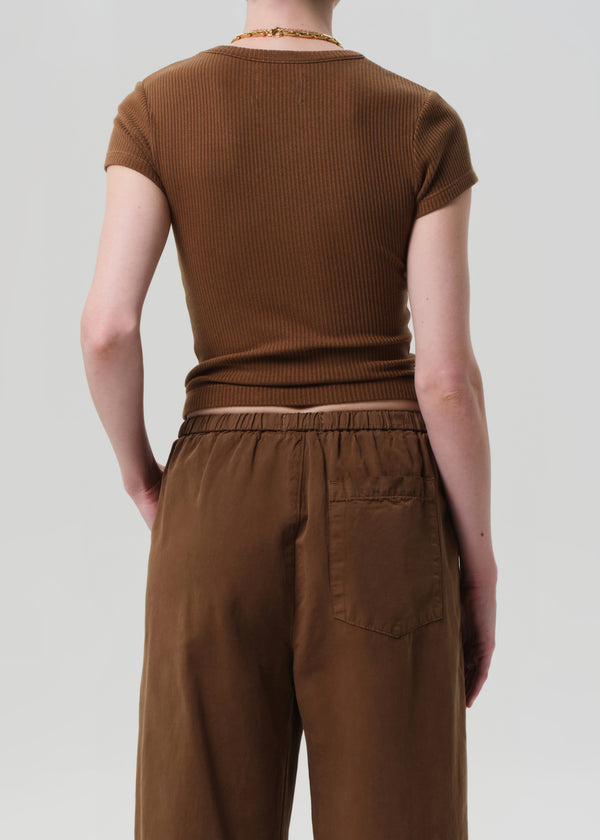 Gold Sign Nello Tee In Manuka