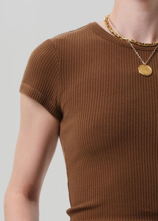 Gold Sign Nello Tee In Manuka