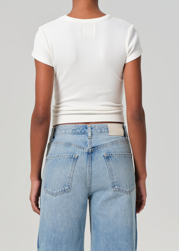 Gold Sign Nello Tee In Pashmina