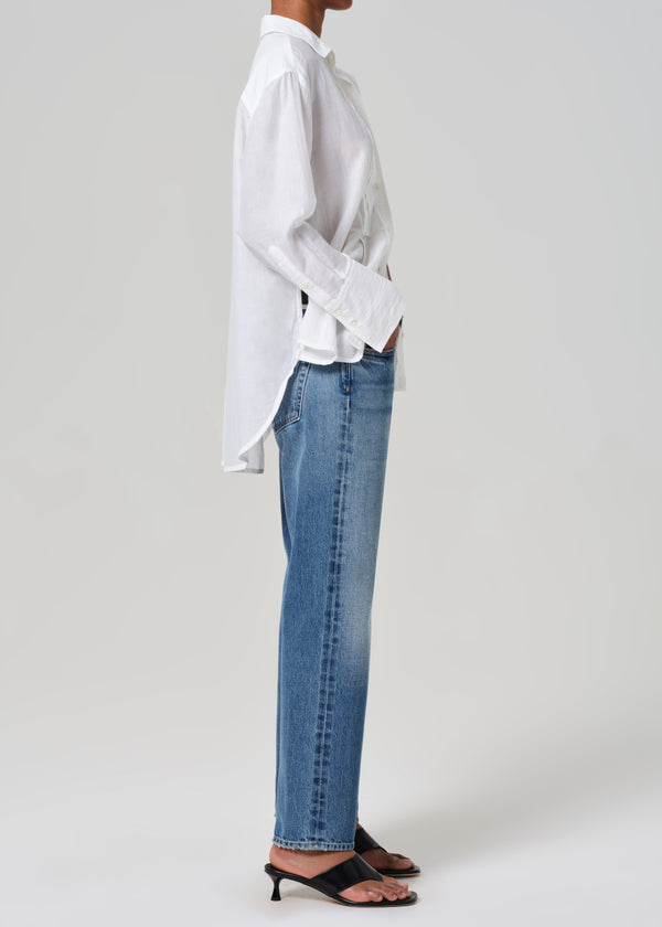 Gold Sign Neve Low Slung Relaxed In Marmont