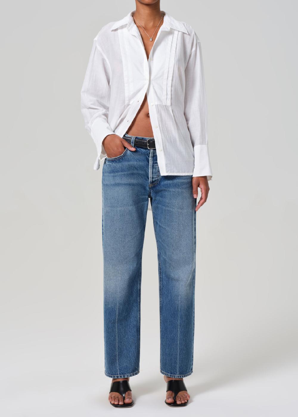 gold sign Neve Low Slung Relaxed In Marmont