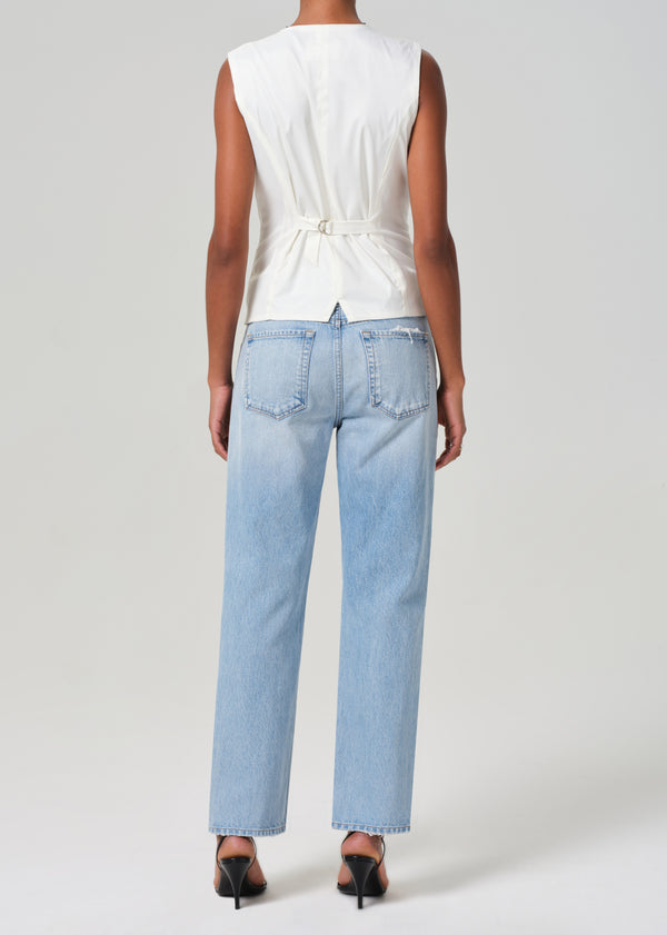 Gold Sign Neve Low Slung Relaxed In Pagoda