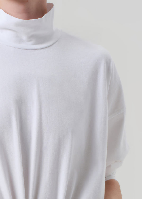Gold Sign Nola Turtleneck In White