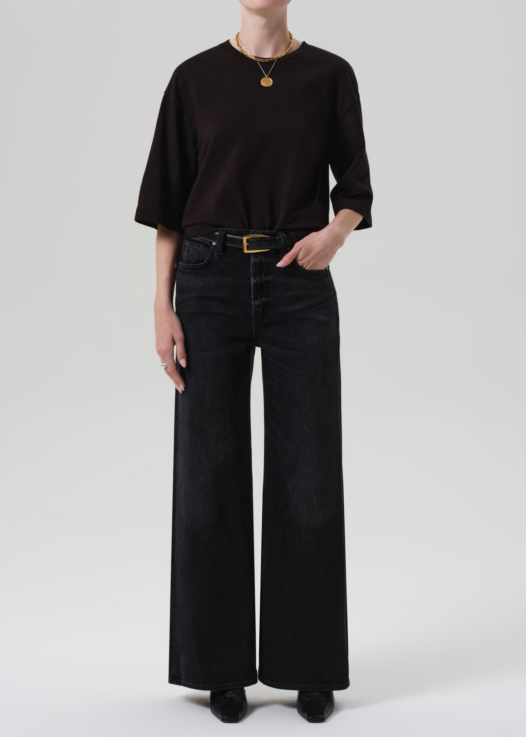 gold sign Paloma Baggy In Raine