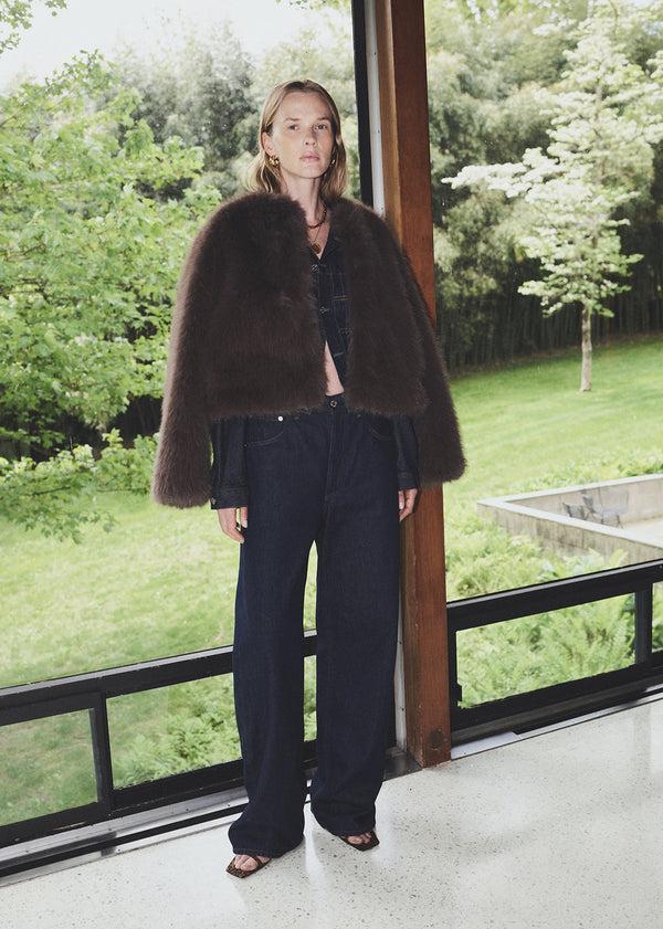 Gold Sign Petite Ayla Baggy In Amherst