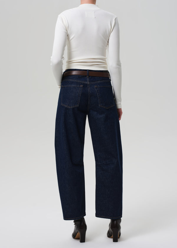 Gold Sign Petite Miro Relaxed Jean In Amherst