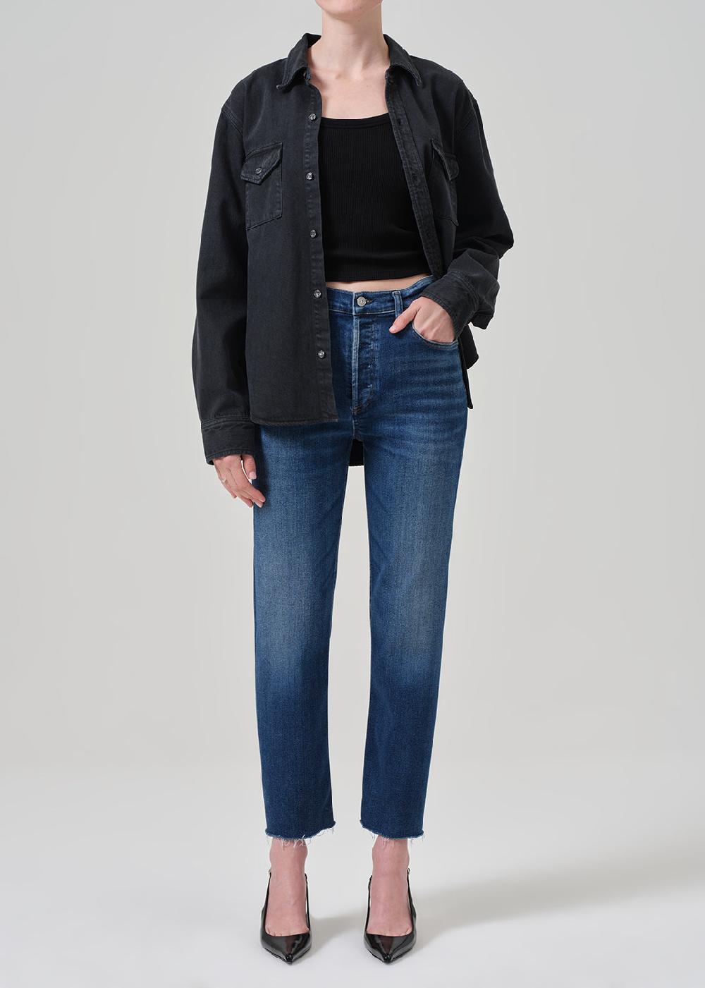 gold sign Petite Palma Straight In Ambry