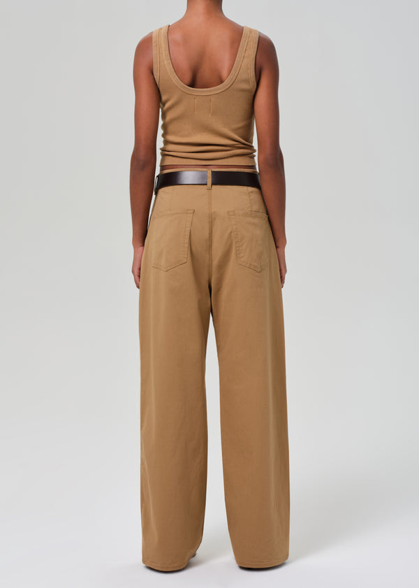 Gold Sign Petra Pleated Trouser In Nano