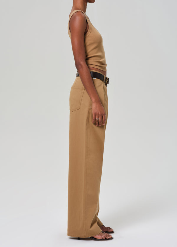 Gold Sign Petra Pleated Trouser In Nano