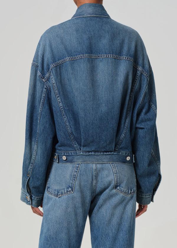 Gold Sign Quira Puff Jacket In Good Neighbor