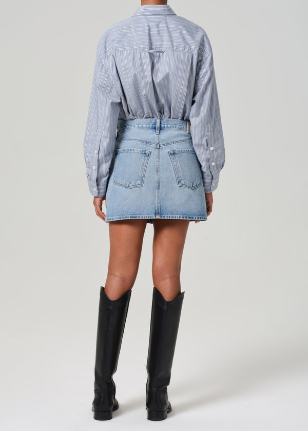 Gold Sign Ramona Mini Skirt In Fiesta